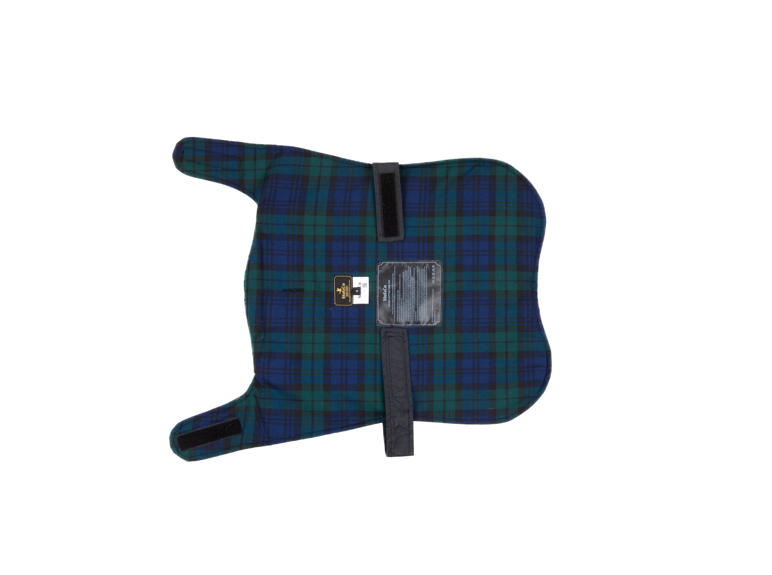 Wax Cotton Dog Coat — Black