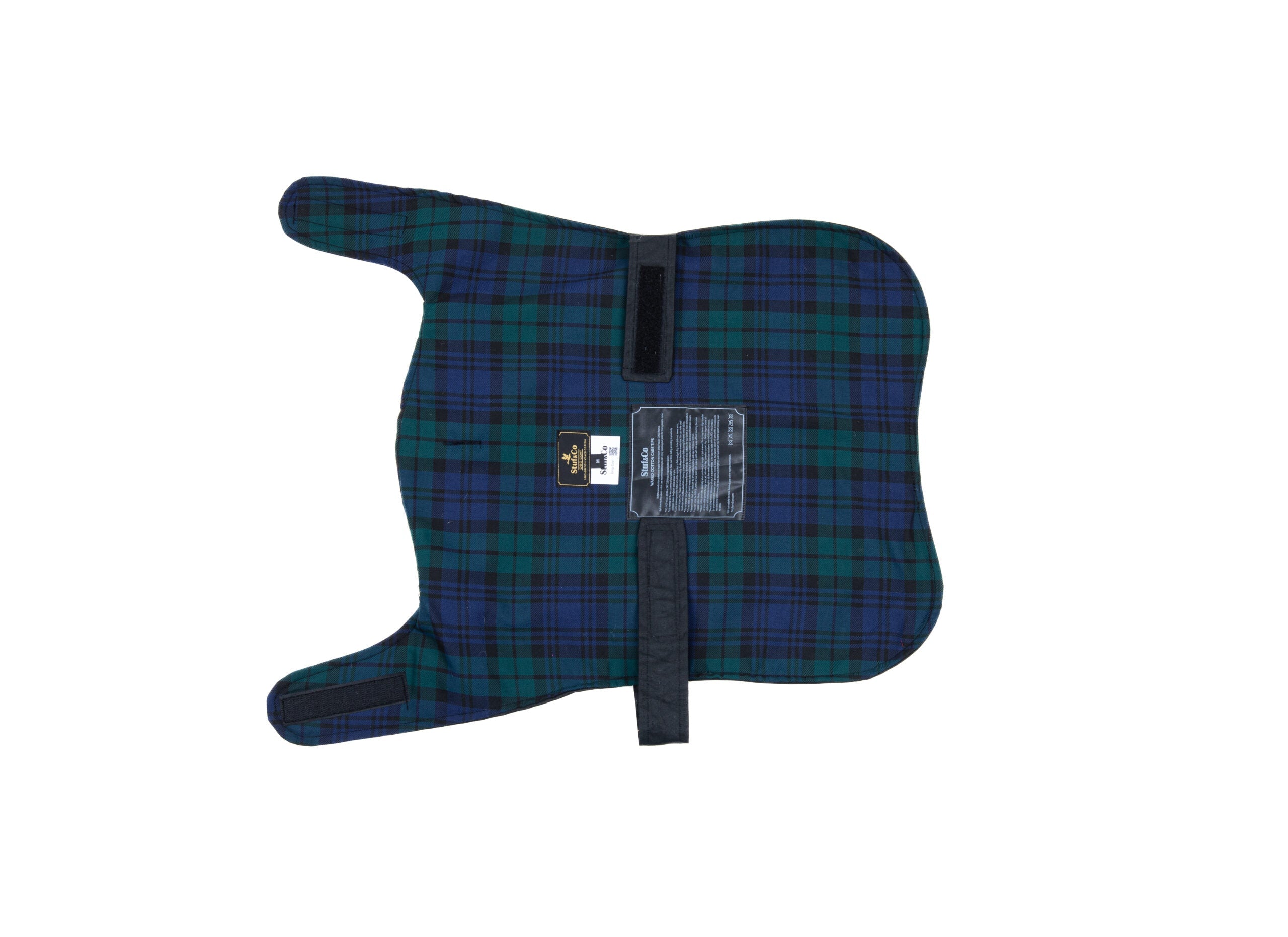 Wax Cotton Dog Coat — Navy