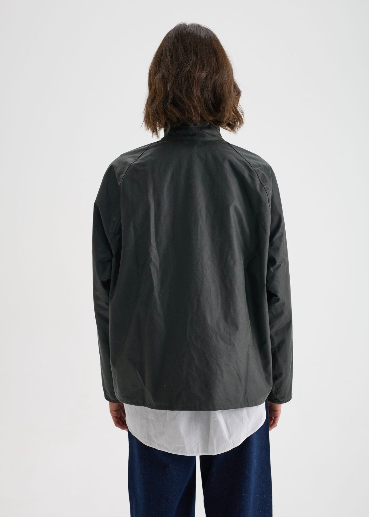 Women's Utility Wax Jacket — Olive Green