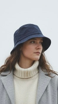 Waxed Cotton Bucket Hat