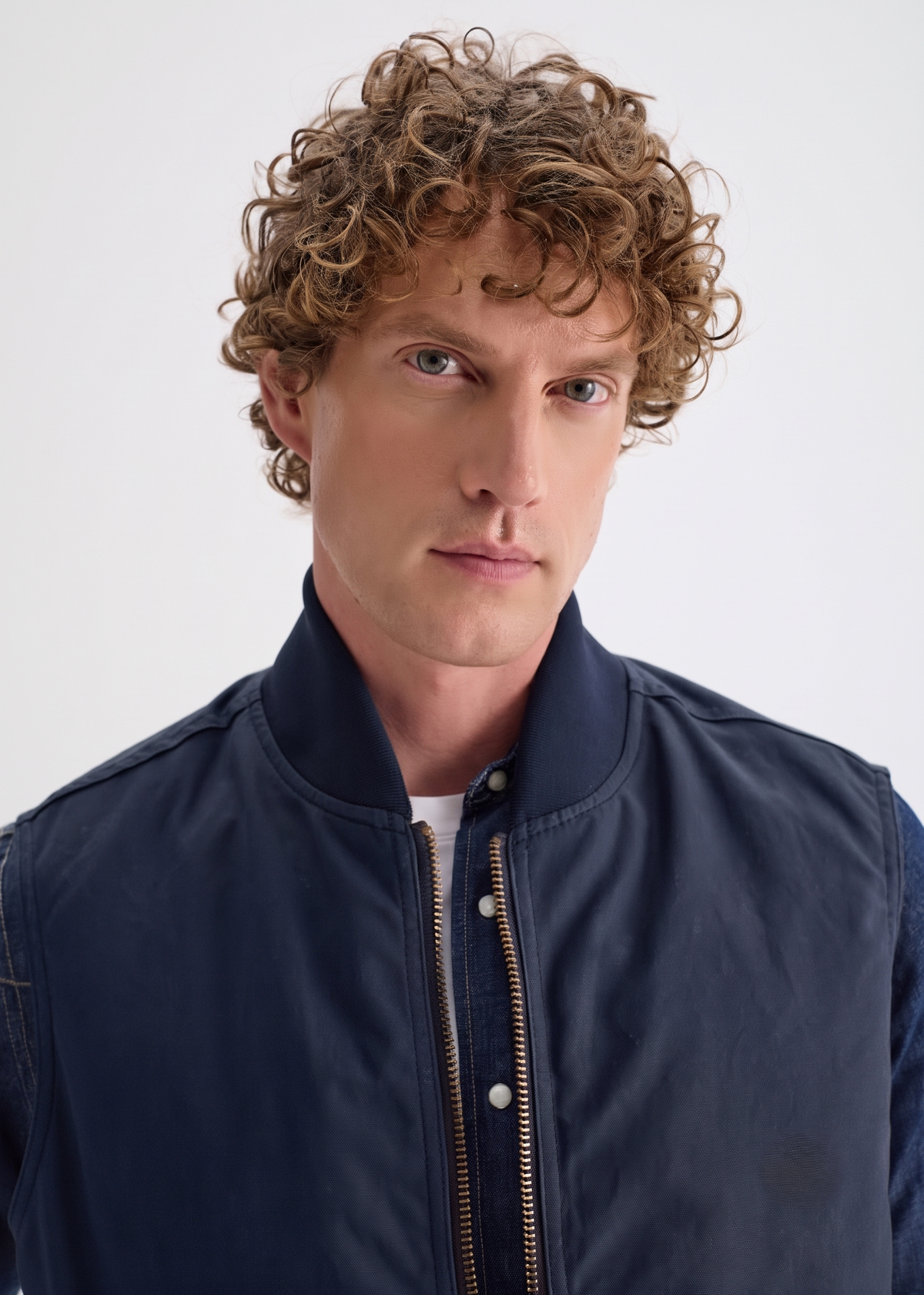 Work Wax Vest — Navy