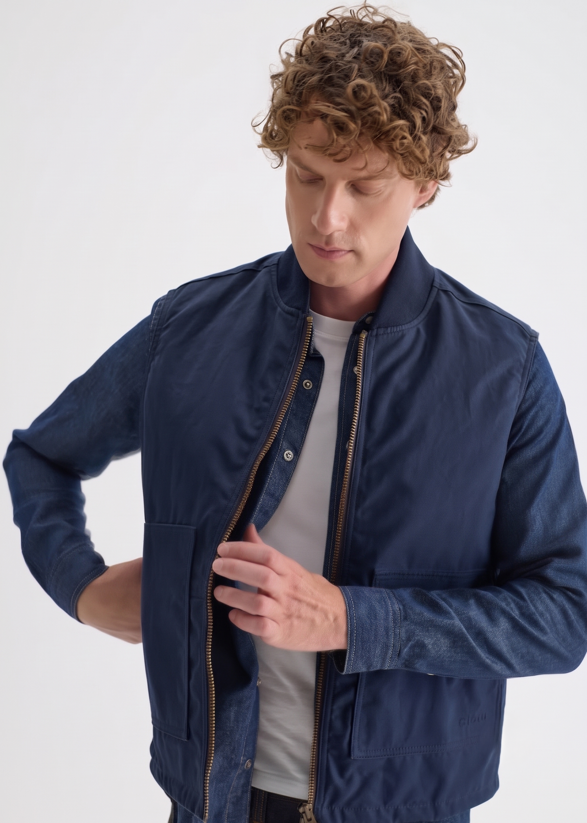 Work Wax Vest — Navy