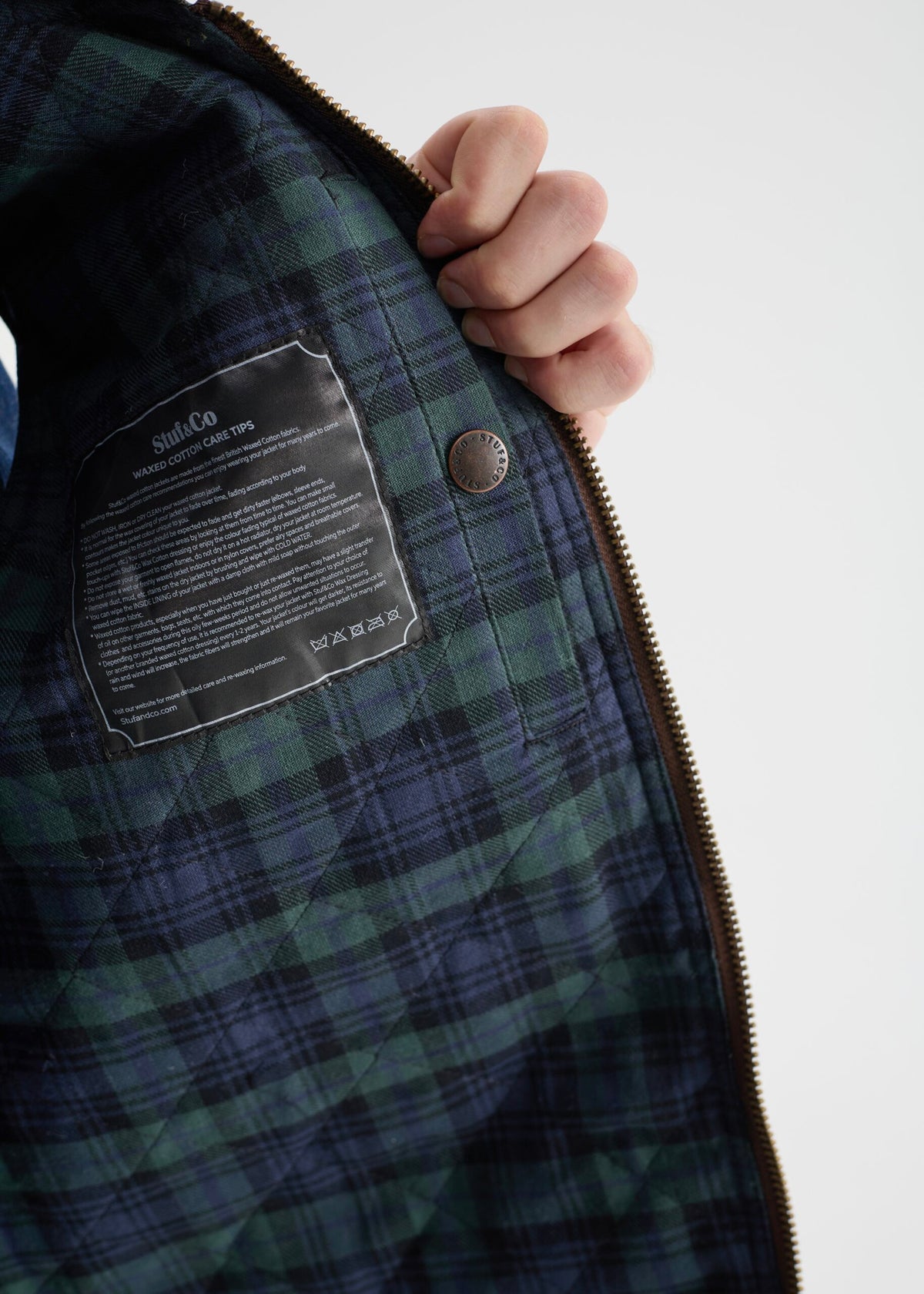 Work Wax Vest — Olive Green