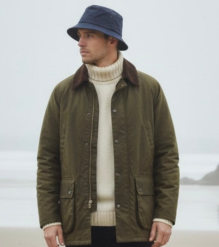 Waxed Cotton Bucket Hat