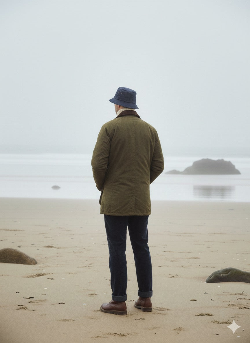 Waxed Cotton Bucket Hat