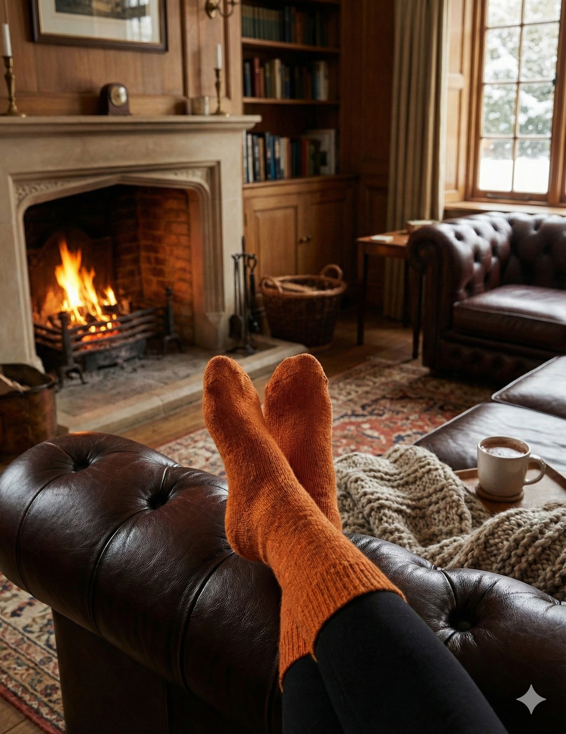 100% Wool Socks — EU 36-40