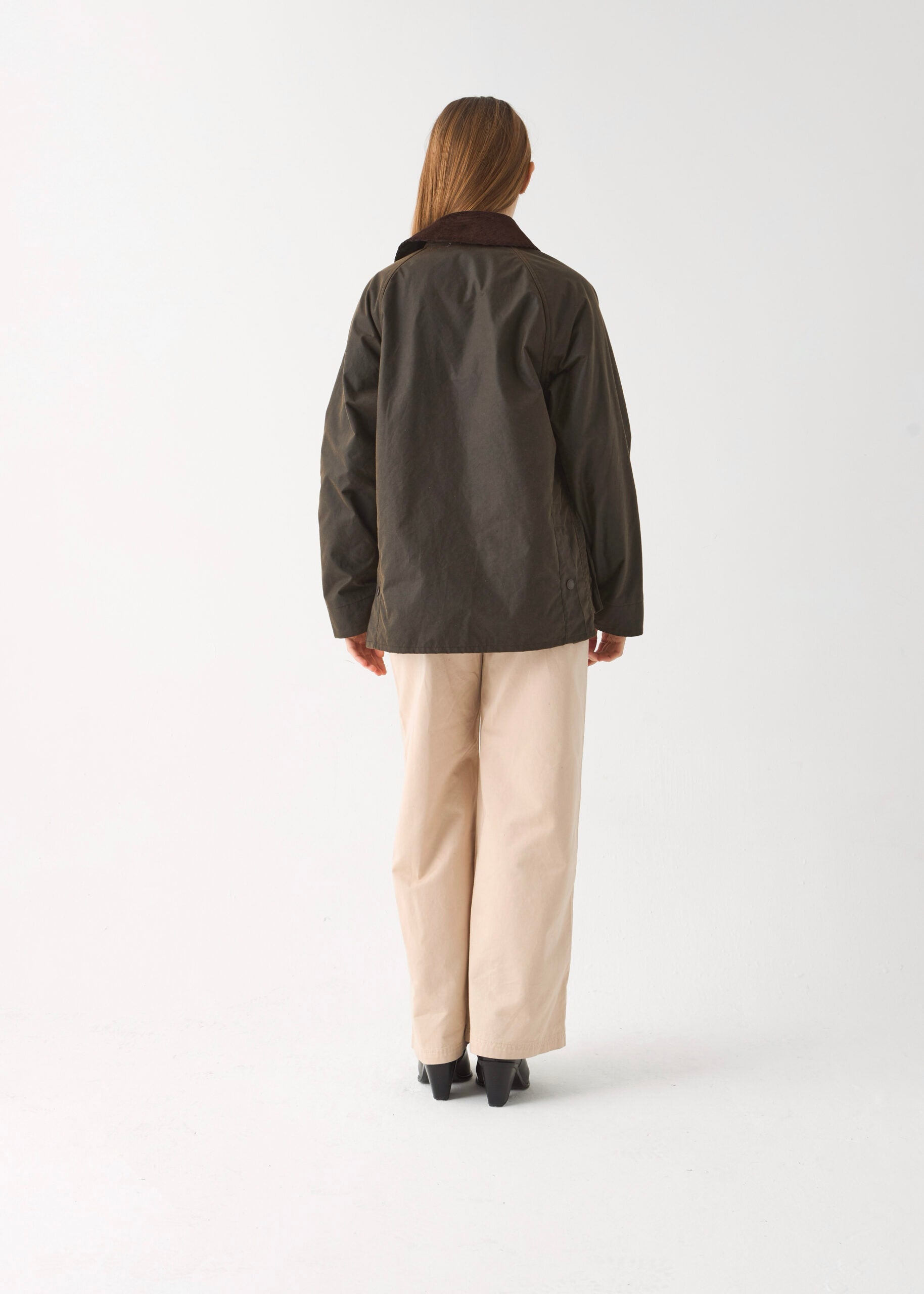 Women's Barn Wax Jacket — Olive