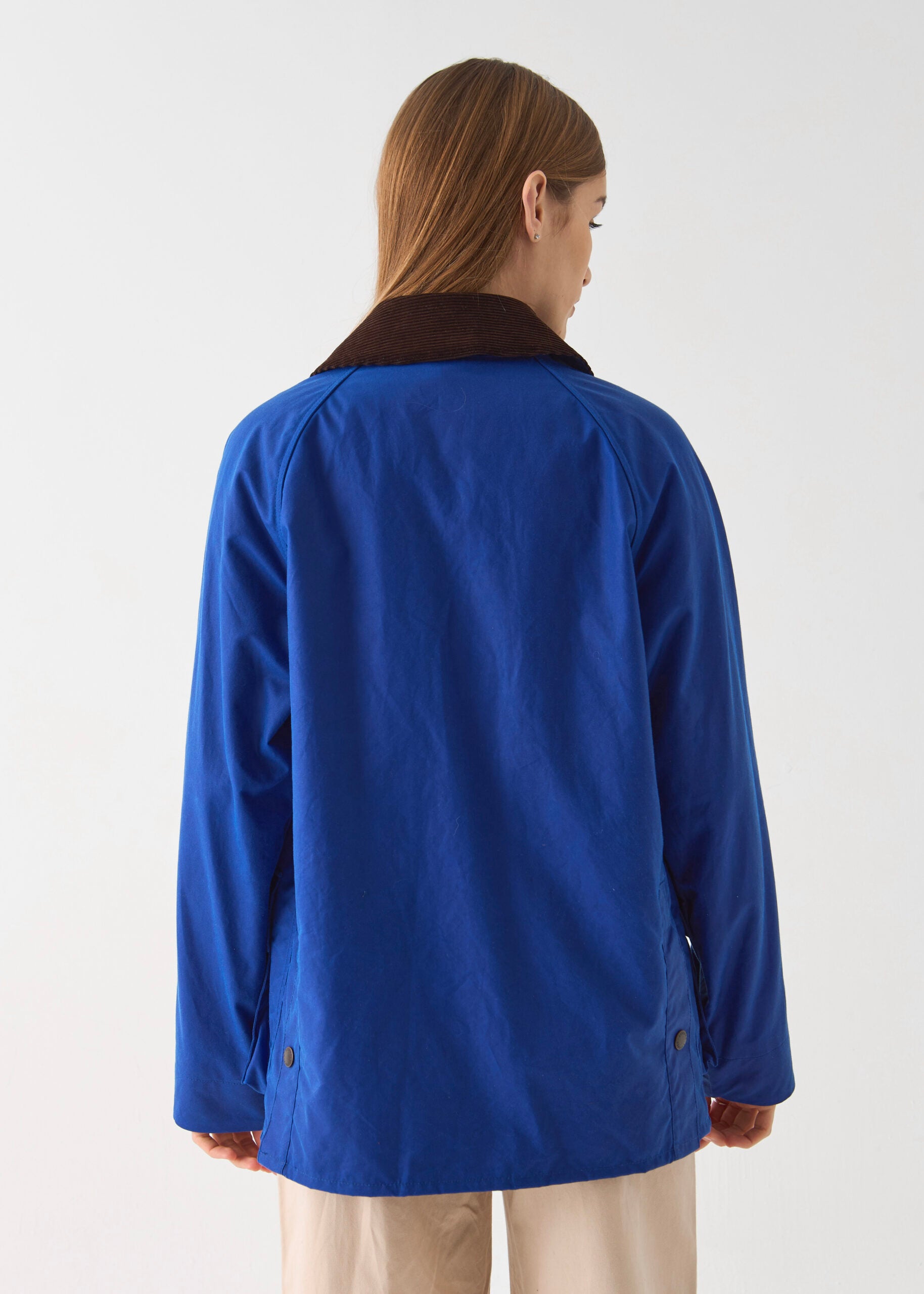 Women's Barn Wax Jacket — Aegean Blue